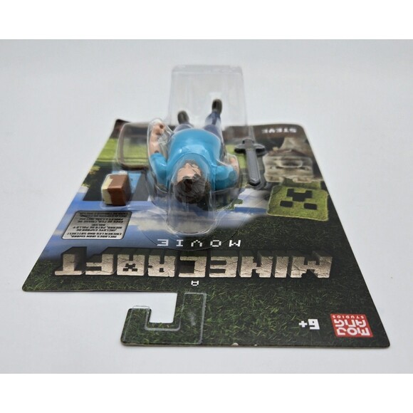 Minecraft Movie Steve 12” Action Figure Mattel 2024 New Film Character Toy - Picture 4 of 6
